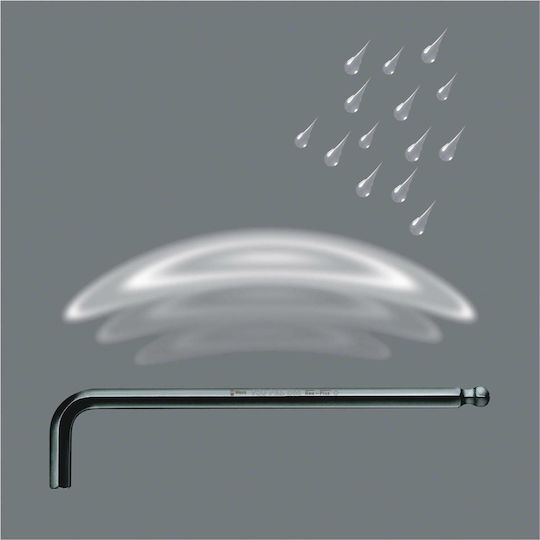 Wera Σετ 13 Κλειδιά Allen σε Σχήμα L 950/13 Hex-Plus Imperial