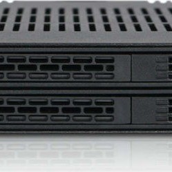 Icy Dock ExpressCage 2x 2.5 Inch SAS/SATA HDD/SSD Mobile Rack for External 3.5 Inch Bay-Comparable to Tray-less Design Μαύρο (MB742SP-B)