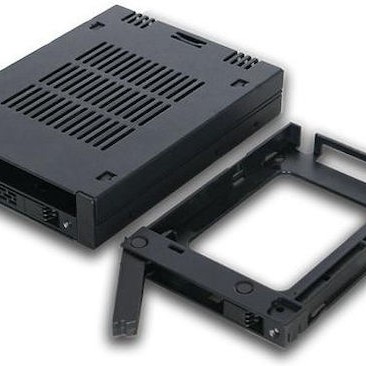 Icy Dock ExpressCage 2x 2.5 Inch SAS/SATA HDD/SSD Mobile Rack for External 3.5 Inch Bay-Comparable to Tray-less Design Μαύρο (MB742SP-B)