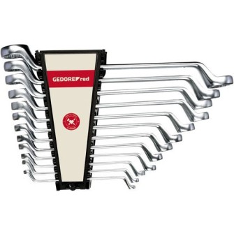 Gedore Σετ 8 Διπλά Κλειδιά Πολύγωνα Κυρτά