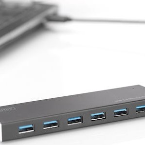 Digitus USB 3.0 Hub 7 Θυρών με σύνδεση USB-A
