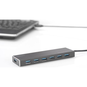 Digitus USB 3.0 Hub 7 Θυρών με σύνδεση USB-A