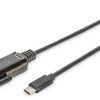 Digitus Καλώδιο USB-C σε RS232 9-pin male 1m