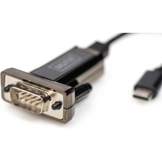 Digitus Καλώδιο USB-C σε RS232 9-pin male 1m