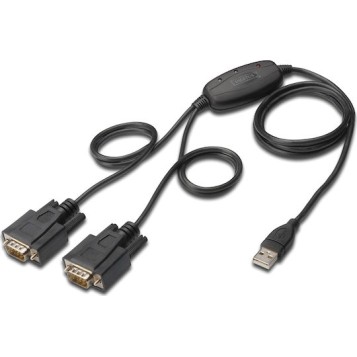 Digitus Καλώδιο USB-A σε RS232 25-pin female 1.5m DA-70158 1τμχ