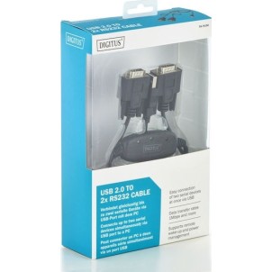 Digitus Καλώδιο USB-A σε RS232 25-pin female 1.5m DA-70158 1τμχ