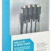 Digitus Καλώδιο USB 2.0 σε 4x RS232 9-pin male 1.5m