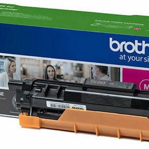 Brother TN-243M Γνήσιο Toner Laser Εκτυπωτή Ματζέντα 1000 Σελίδων (TN-243M)