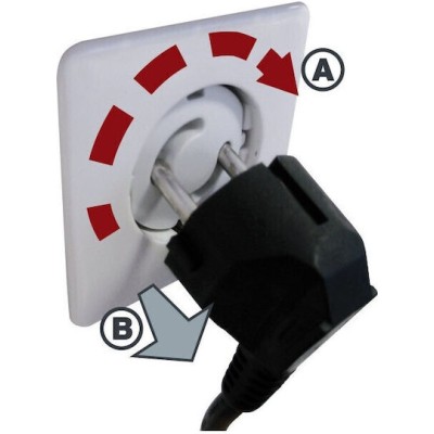 Brennenstuhl Προστατευτικά Καλύμματα για Πρίζες από Πλαστικό σε Λευκό Χρώμα 6τμχ