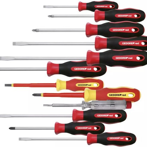 Gedore Σετ 12 Κατσαβίδια