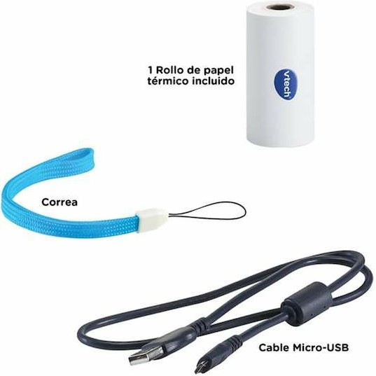 Vtech Kidizoom Print Παιδική Φωτογραφική Μηχανή με Θερμική Εκτύπωση Μπλε