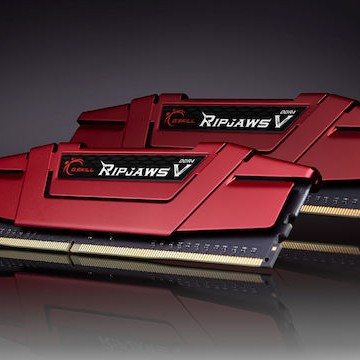 G.Skill Ripjaws V DDR4 16GB RAM με 2x8GB Modules και Ταχύτητα 3000 για Desktop