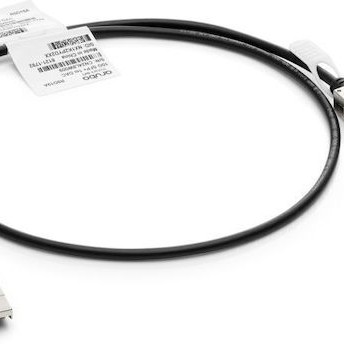 Aruba Καλώδιο Οπτικής Ίνας SFP+ 1m Μαύρο