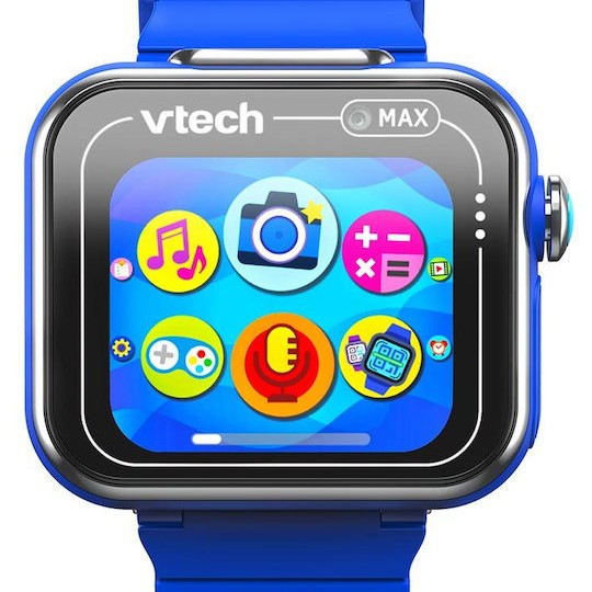 Vtech Παιδικό Ψηφιακό Ρολόι Kidizoom με Λουράκι από Καουτσούκ/Πλαστικό Μπλε