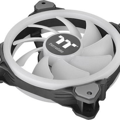 Thermaltake Riing Trio 12 RGB Radiator Fan TT Premium Case Fan 120mm με Σύνδεση 4-Pin PWM 3τμχ