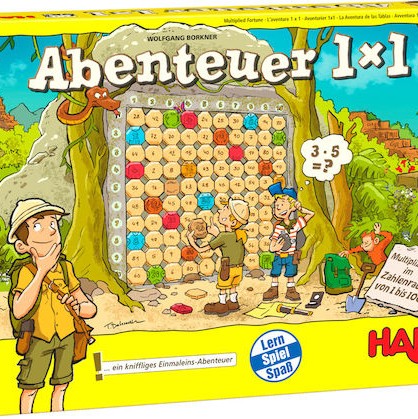 Επιτραπέζιο Παιχνίδι Adventure 1x1 Multiplied Fortunes 7+ Ετών (EN) Haba