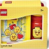 Lego Iconic Girl Πλαστικό Παιδικό Σετ Φαγητού Κόκκινο 17 x 13.5εκ.
