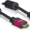 DeLock HDMI 1.4 Cable HDMI male - HDMI male 2m Κόκκινο