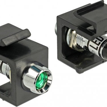 DeLock Διακόπτης με Φωτισμό Πράσινο 1τμχ