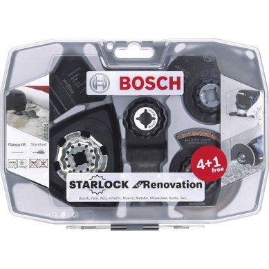 Bosch Σετ Εξαρτημάτων Πολυεργαλείων 5τμχ 2608664624