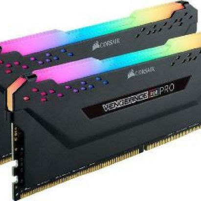 Corsair Vengeance RGB Pro DDR4 32GB RAM με 2x16GB Modules και Ταχύτητα 2666 για Desktop