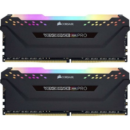 Corsair Vengeance RGB Pro DDR4 32GB RAM με 2x16GB Modules και Ταχύτητα 2666 για Desktop