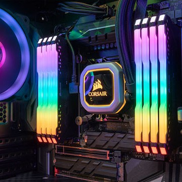 Corsair Vengeance RGB Pro DDR4 32GB RAM με 2x16GB Modules και Ταχύτητα 2666 για Desktop