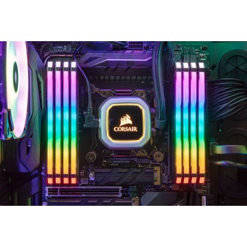 Corsair Vengeance RGB Pro DDR4 32GB RAM με 2x16GB Modules και Ταχύτητα 2666 για Desktop