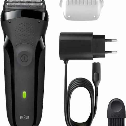 Braun Series 3 300S Περιστρεφόμενη Ξυριστική Μηχανή Προσώπου Επαναφορτιζόμενη