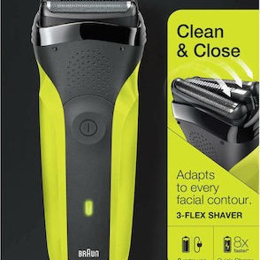 Braun Series 3 300S Περιστρεφόμενη Ξυριστική Μηχανή Προσώπου Επαναφορτιζόμενη