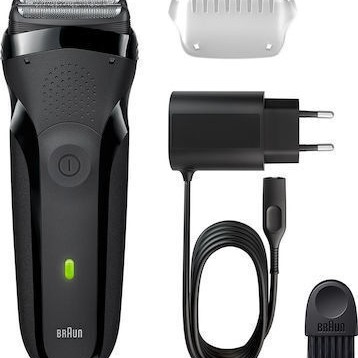 Braun Series 3 300S Περιστρεφόμενη Ξυριστική Μηχανή Προσώπου Επαναφορτιζόμενη