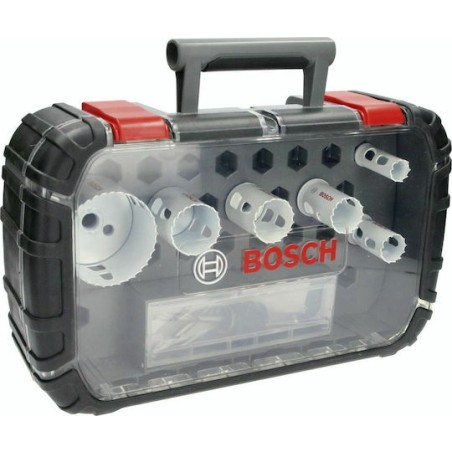 Bosch Σετ Ποτηροπρίονα Progressor με Διάμετρο από 1mm έως 68mm για Ξύλο και Μέταλλο