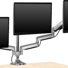 Icy Box Βάση Γραφείου για 3 Οθόνες έως 32