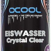 Alphacool Eiswasser Crystal Clear UV-active Ready Mix 1000ml Ψυκτικό Υγρό Διάφανο