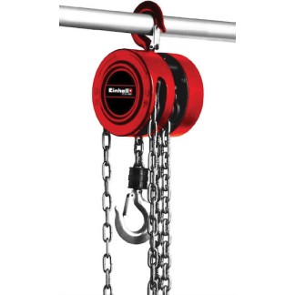 Einhell Παλάγκο Αλυσίδας TC-CH 1000 για Φορτίο Βάρους έως 1t σε Κόκκινο Χρώμα