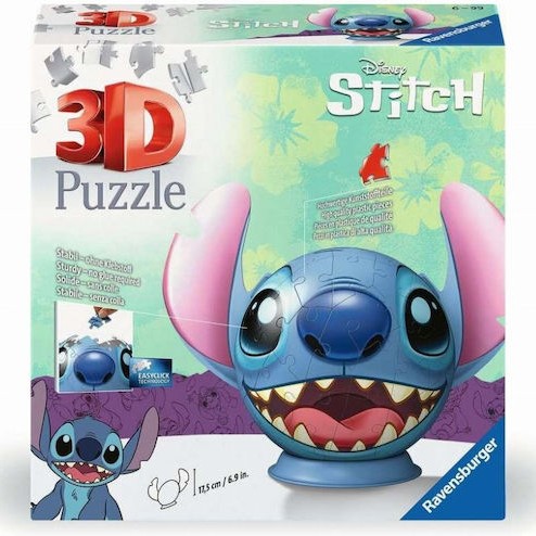 Disney: Lilo & Stitch Puzzle 3D 72pcs