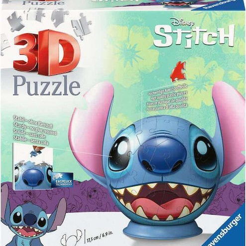 Disney: Lilo & Stitch Puzzle 3D 72pcs