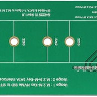 DeLock U.2 SFF-8654 / SATA to 1 x M.2 M key