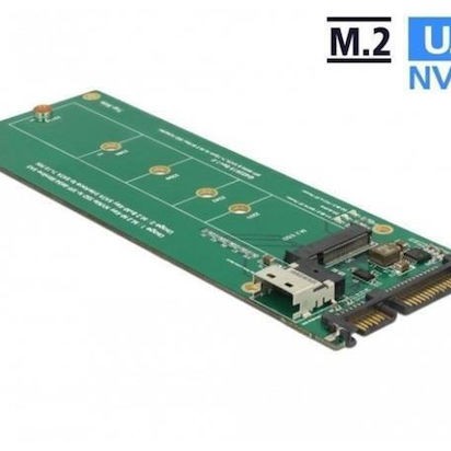 DeLock U.2 SFF-8654 / SATA to 1 x M.2 M key