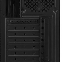 Aerocool Rift Gaming Midi Tower Κουτί Υπολογιστή με Πλαϊνό Παράθυρο και RGB Φωτισμό Μαύρο