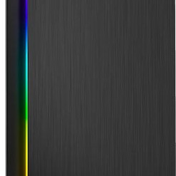 Aerocool Rift Gaming Midi Tower Κουτί Υπολογιστή με Πλαϊνό Παράθυρο και RGB Φωτισμό Μαύρο