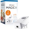 Devolo Magic 2 LAN 1|1 (DE) Powerline για Ενσύρματη Σύνδεση με Passthrough Πρίζα και Θύρα Gigabit Ethernet