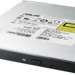 Asus SDRW-08U1MT Εσωτερικός Οδηγός Εγγραφής/Ανάγνωσης DVD/CD για Laptop Μαύρο
