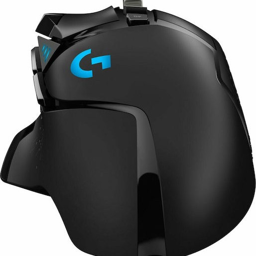 Logitech G502 Hero Gaming Ποντίκι 16000 DPI Μαύρο