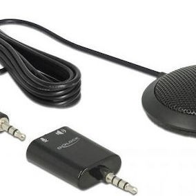 DeLock 65873 Πυκνωτικό Μικρόφωνο 3.5mm Επιτραπέζιο για Φωνητικά
