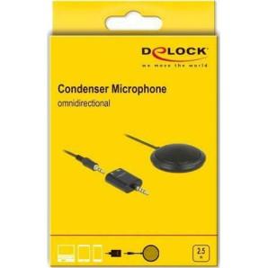 DeLock 65873 Πυκνωτικό Μικρόφωνο 3.5mm Επιτραπέζιο για Φωνητικά