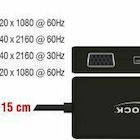 DeLock USB-C Docking Station με HDMI/DisplayPort 4K Μαύρο (63929)