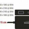 DeLock USB-C Docking Station με HDMI/DisplayPort 4K Μαύρο (63929)
