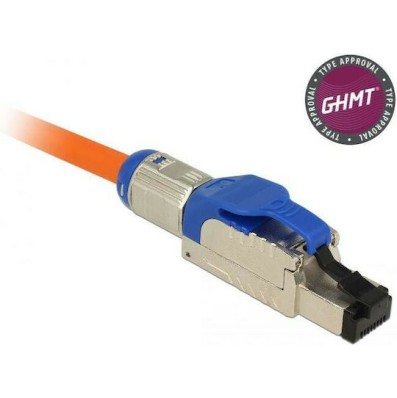 DeLock RJ45 Plug Field Assembly Cat.8.1 Metal