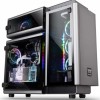 Thermaltake Level 20 TG Gaming Full Tower Κουτί Υπολογιστή με Πλαϊνό Παράθυρο και RGB Φωτισμό Μαύρο